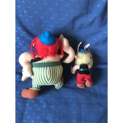 Asterix Obelix very rare plush from the 70/80s
