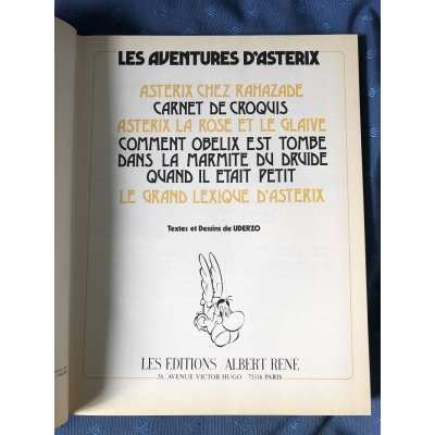 Asterix complete deluxe Hachette Dargaud volume 7 Asterix complete deluxe Hachette Dargaud volume 7
