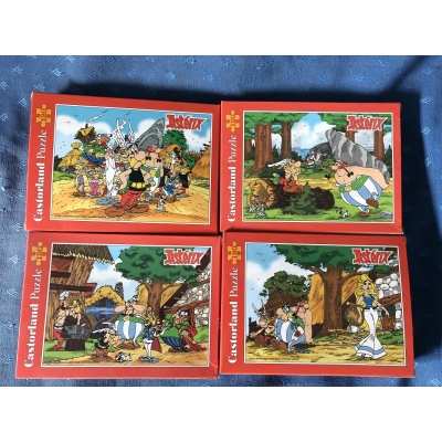 Rarissime la série complète des 4 puzzles Castorland (origine Pologne) de 2009 neufs scellés