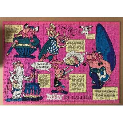 Astérix Rare puzzle rose de 1971 ( origine hollande )