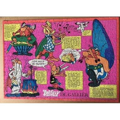 Astérix Rare puzzle rose de 1971 ( origine hollande ) N°2