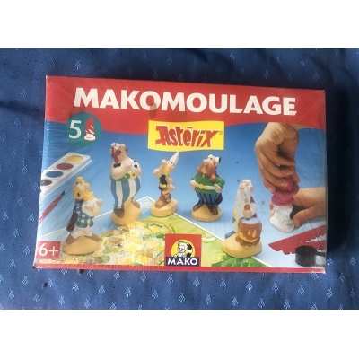 Rare Astérix Mako Moulage les 5 moules de 1995 NEUF sous blister