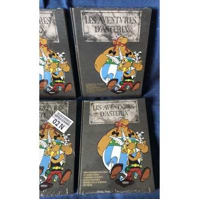 Astérix rare les 6 tomes luxes neufs scellés sans numérotation !