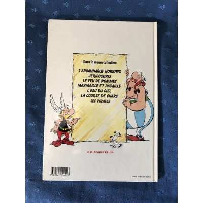 RARE asterix l'illustrissime belcantus gp red and gold as new