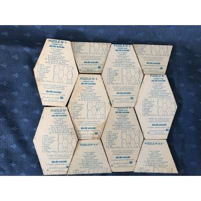 Six de savoie complete puzzle Warner Bros from 1976