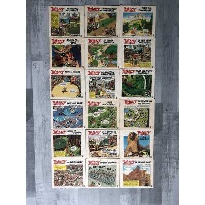 Asterix the 18 new ELF booklets from 1973