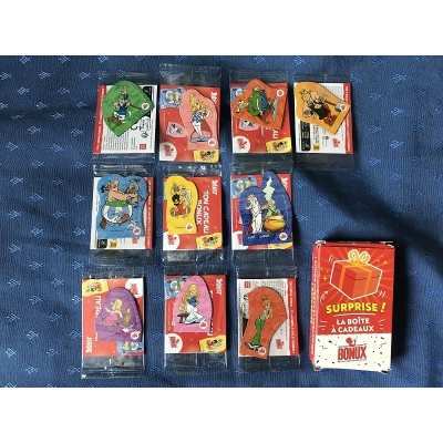 asterix rare la série complète Bonux des 10 magnets neufs