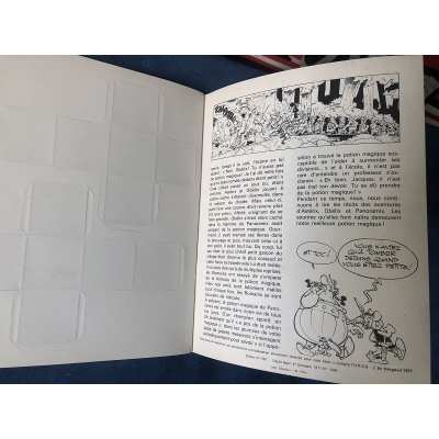 rare asterix cubix de 1971 jeu de 16 cubes a monter sois même