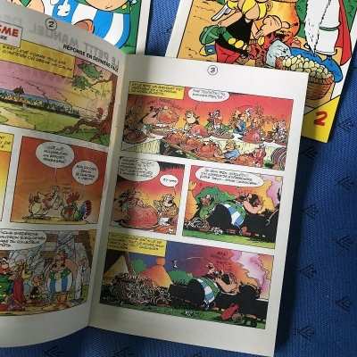 Asterix 3 booklets "la ferme du pré" new