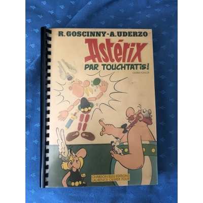 copy of rare Asterix by touchtatis + explanatory notes from 1988 (2)