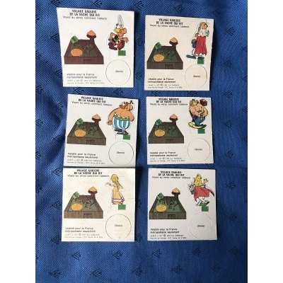 Astérix et ses 5 amis " la vache qui rit " 1967 en très bon état