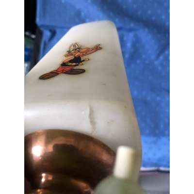 Astérix ancienne lampe a pile wonder type " galix " (2)