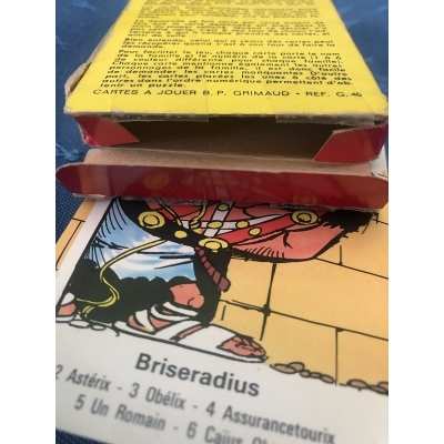 RARE Astérix jeux 7 familles 1967 complet avec sa boite