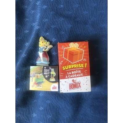 Astérix figurine Bonux phosphorescente assurancetourix