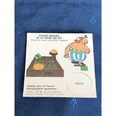 Obélix de Astérix de Astérix et ses 5 amis " la vache qui rit " 1967