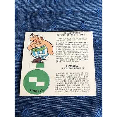 Obélix from Asterix and his 5 friends "la vache qui rit" 1967