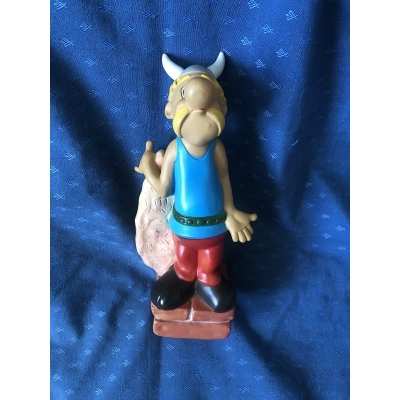 Asterix Large piggy bank VIAL (Spain) year 80 32 cm