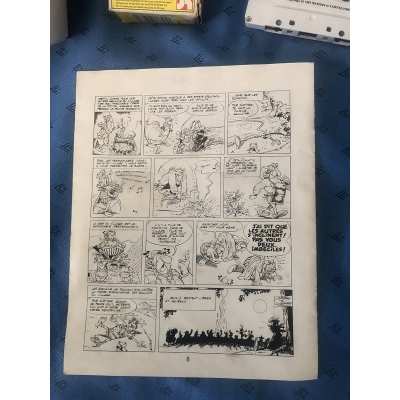 Ultra rare Astérix et la potion magique ancien jeu vidéo complet