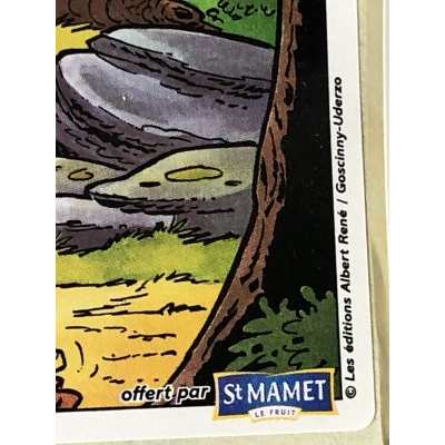 rare Astérix série complète des 10 autocollants saint Mamet neufs
