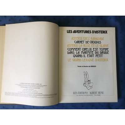Rare Astérix tome 7 l'intégrale luxe Dargaud / Hachette EO Rare Astérix tome 7 l'intégrale luxe Dargaud / Hachette EO