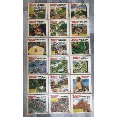 rare Astérix les 18 livrets ELF Neufs