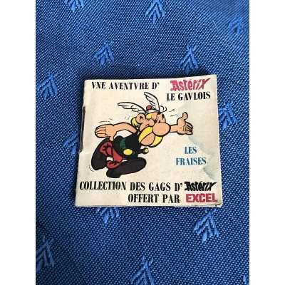 mini BD Astérix margarine Excel " les fraises "