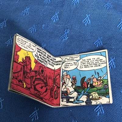 mini BD Astérix margarine Excel " les fraises "