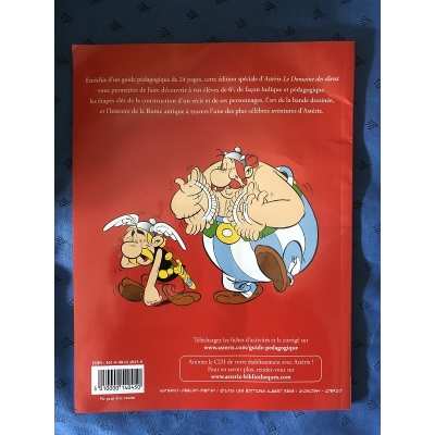 rare Astérix guide pédagogique " le domaine des dieux " neuf et la lettre des éditions Albert René
