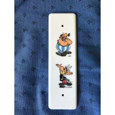 Astérix rare plaque de propreté en voluform (plastique)