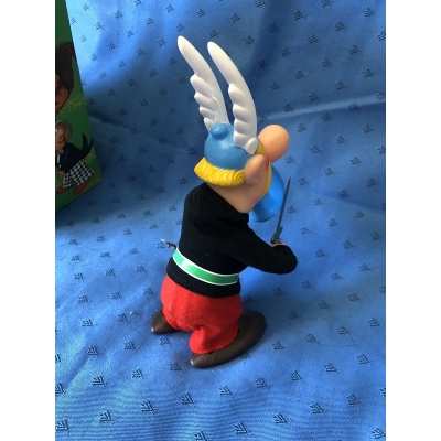 exceptionnel Astérix automate Carl de 1967 complet avec sa boite NEUF !!!