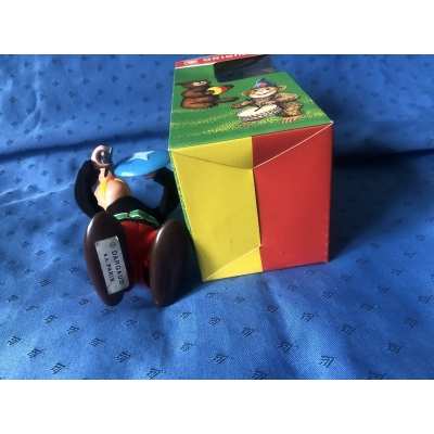 Exceptional 1967 Carl Asterix automaton, complete with its box—BRAND NEW!!!