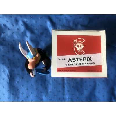 exceptionnel Astérix automate Carl de 1967 complet avec sa boite NEUF !!!