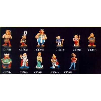 Asterix rare complete series 55 metal figurines Magic Hobby Products Asterix rare complete series 55 metal figurines Magic Hobby Products