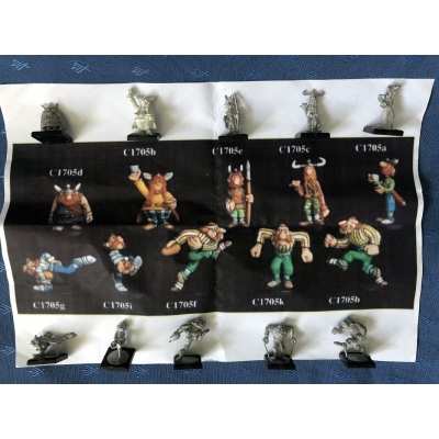 Astérix rare série complète 55 figurines Métal Magic Hobby Products Astérix rare série complète 55 figurines Métal Magic Hobby Products