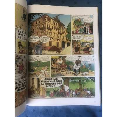rare Astérix guide pédagogique " le domaine des dieux " neuf + lettre édition Albert René