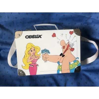 Asterix and Obelix: "Falbala"—A Superb Suitcase and Carry-On Bag, 1985