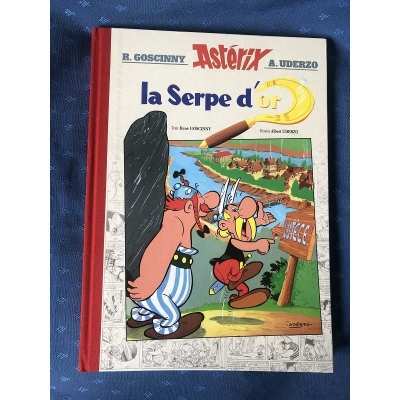 Rare Astérix la serpe d'or luxe 1000 ex " château Malbrouck " tirage épuisé