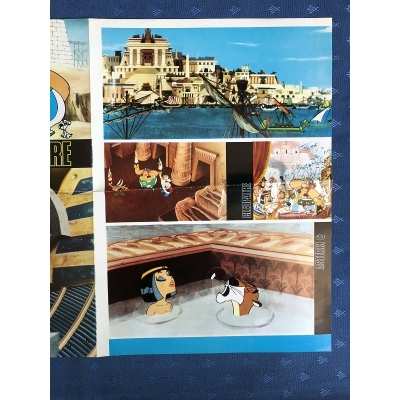 Astérix et Cléopâtre rare dossier presse cinéma 1968