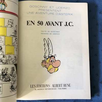 rare Astérix Rombaldi tome 7