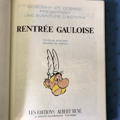 rare Asterix Rombaldi volume 7