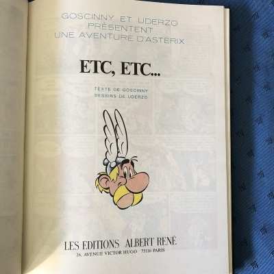 rare Astérix Rombaldi tome 7