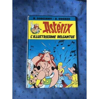 RARE Astérix l'illustrissime belcantus gp rouge et or