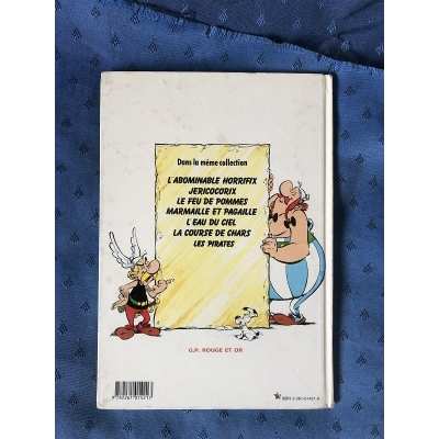 RARE Astérix l'illustrissime belcantus gp rouge et or