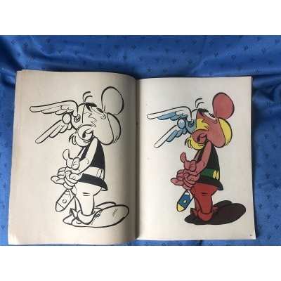 Astérix ancien livre de coloriage N°5 de 36 pages
