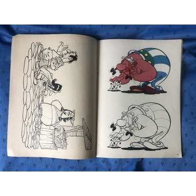 Astérix ancien livre de coloriage N°5 de 36 pages