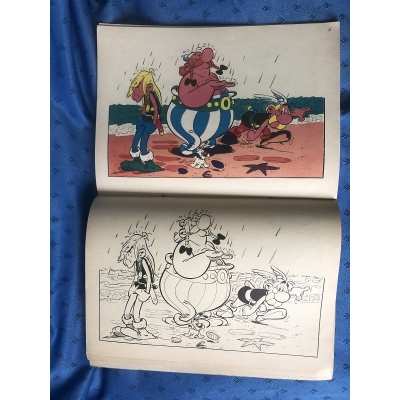 Astérix ancien livre de coloriage N°5 de 36 pages