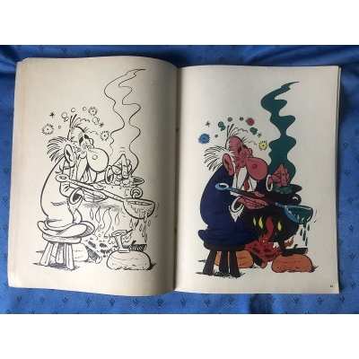 Astérix ancien livre de coloriage N°5 de 36 pages