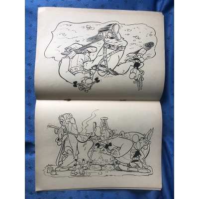 Astérix ancien livre de coloriage N°5 de 36 pages