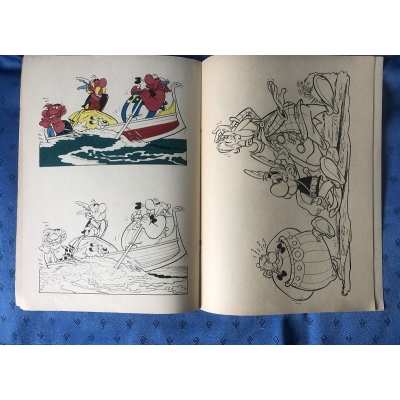 Astérix ancien livre de coloriage N°5 de 36 pages