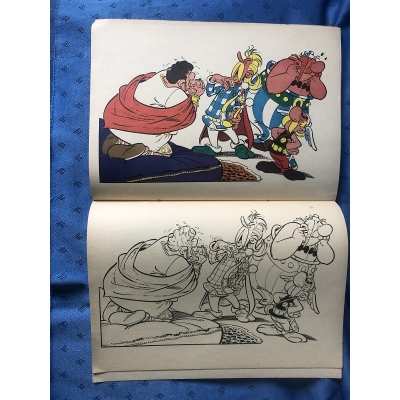Astérix ancien livre de coloriage N°5 de 36 pages